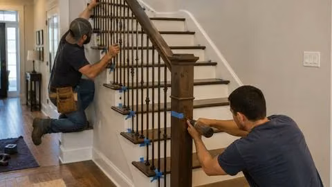 Stairs, railings & iron doors in Prosper, TX
