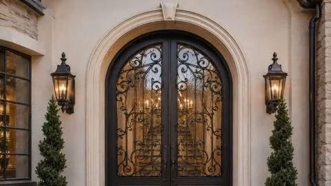 Stairs, railings & iron doors in Celina, TX
